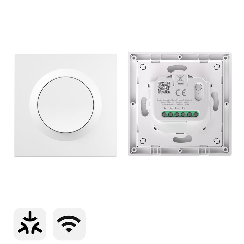 SONOFF Interrupteur mural intelligent Matter via WiFi | Orb-MW1