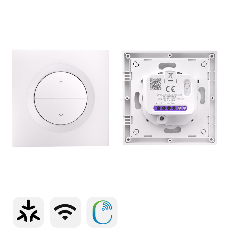 SONOFF Matter Interrupteur mural intelligent pour volet roulant WiFi | Orb-RBS